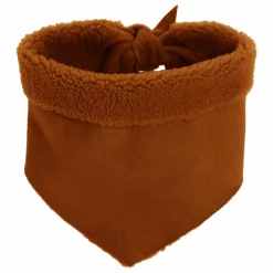 Bandana Réversible Peau Lainée Mérinos | Marron