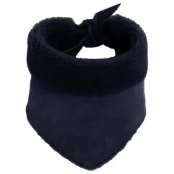 Bandana Réversible Peau Lainée Mérinos - Collection Enfant | Bleu marine