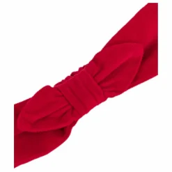 Bandeau Nœud Coton Bio | Rouge
