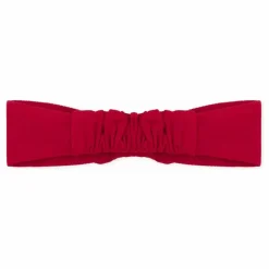 Bandeau Nœud Coton Bio | Rouge