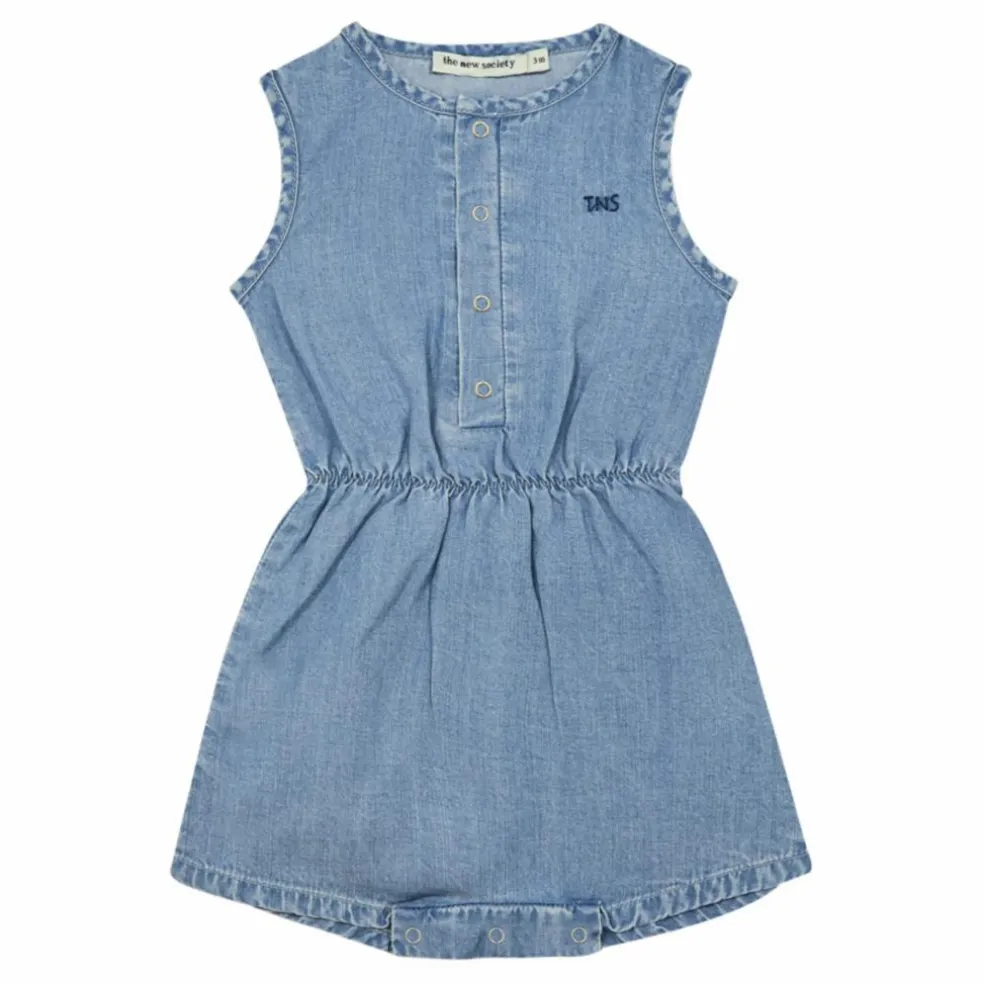 Barboteuse Annah | Bleu jean