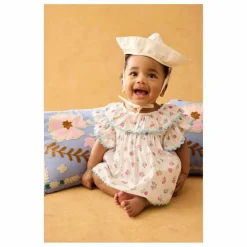 Barboteuse Anusha Coton Bio | Blanc