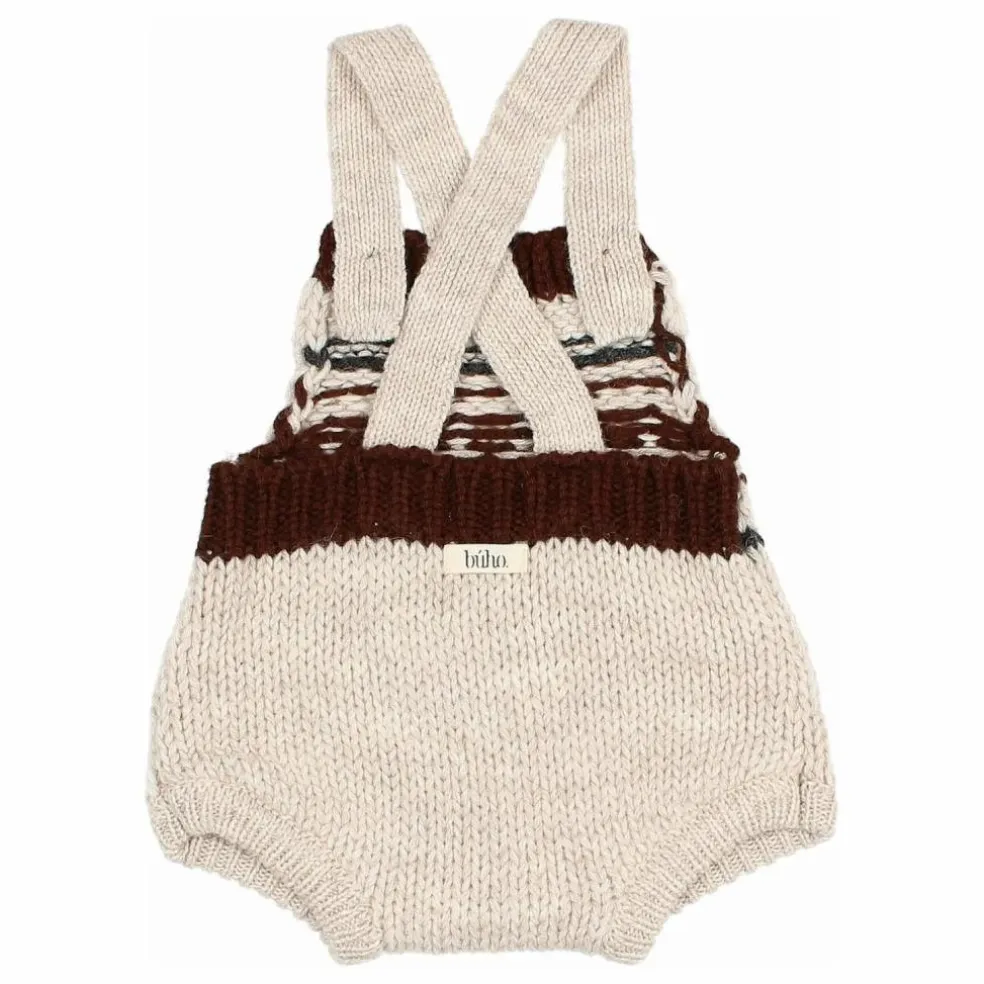 Barboteuse Folk Laine | Ecru