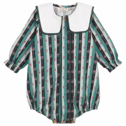 Barboteuse Mariana Coton Bio | Vert