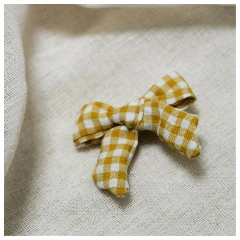 Barrettes Vichy - Set de 3