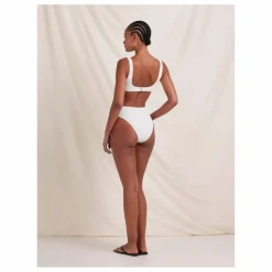 Bas de Maillot Camellia Fibres Recyclées | Blanc