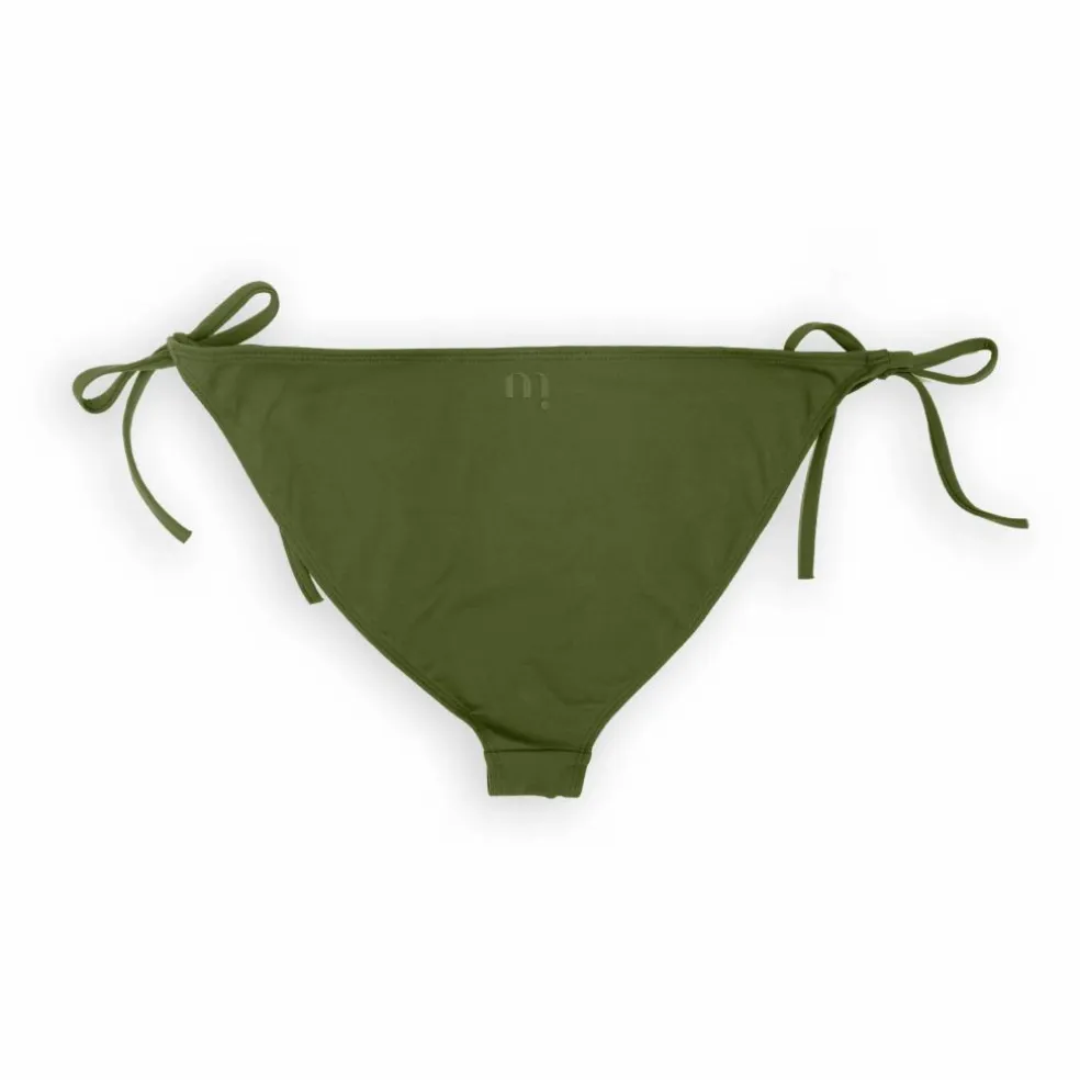 Bas de Maillot de Bain Noué | Vert kaki