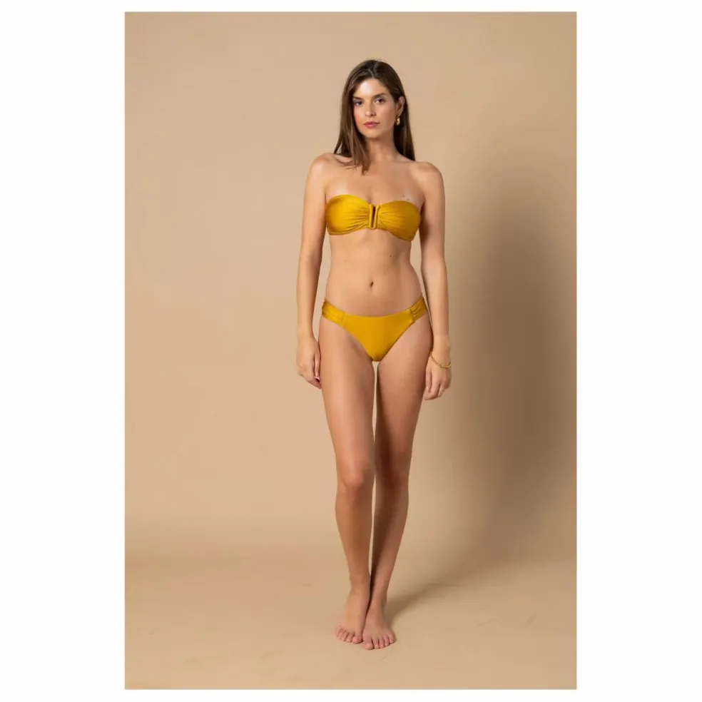 Bas de Maillot Echancré Lena | Doré