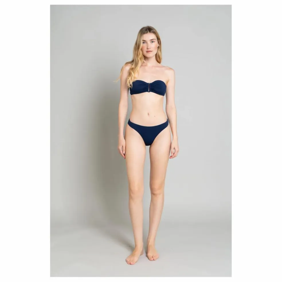 Bas de Maillot Echancré Lisa | Bleu marine