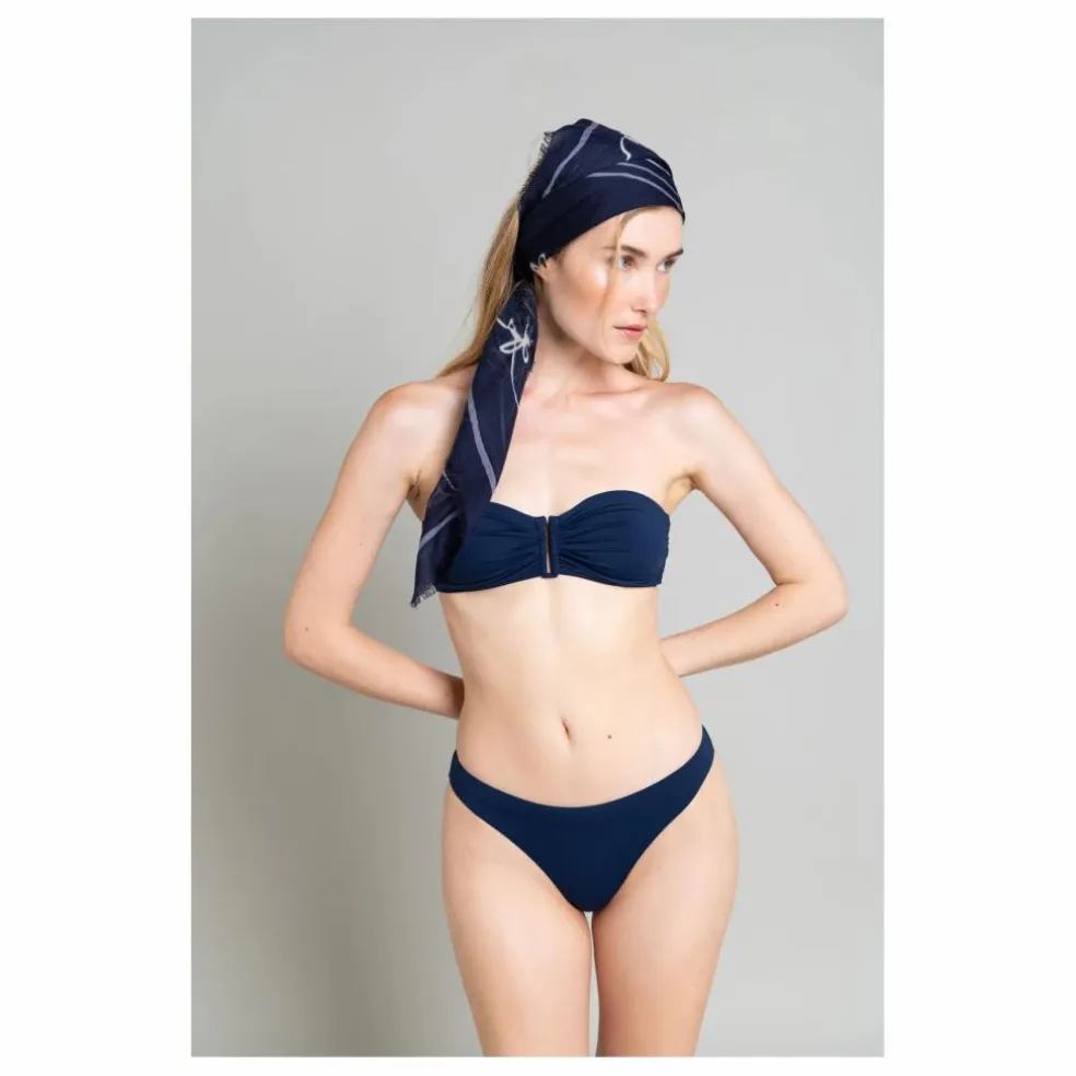 Bas de Maillot Echancré Lisa | Bleu marine