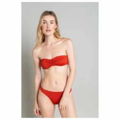 Bas de Maillot Echancré Lisa | Brique