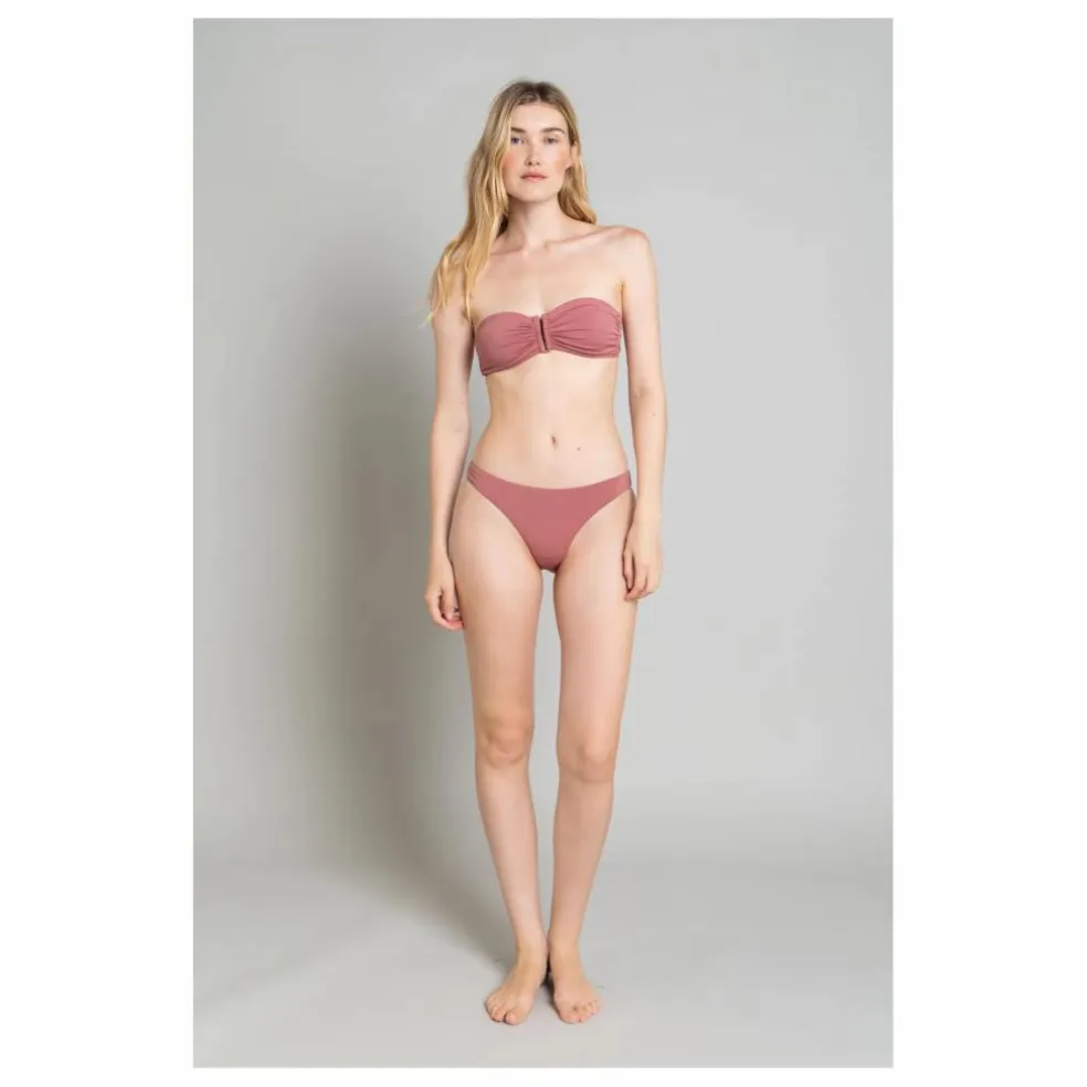 Bas de Maillot Echancré Lisa | Prune