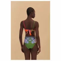 Bas de Maillot Floral Elegance | Rose