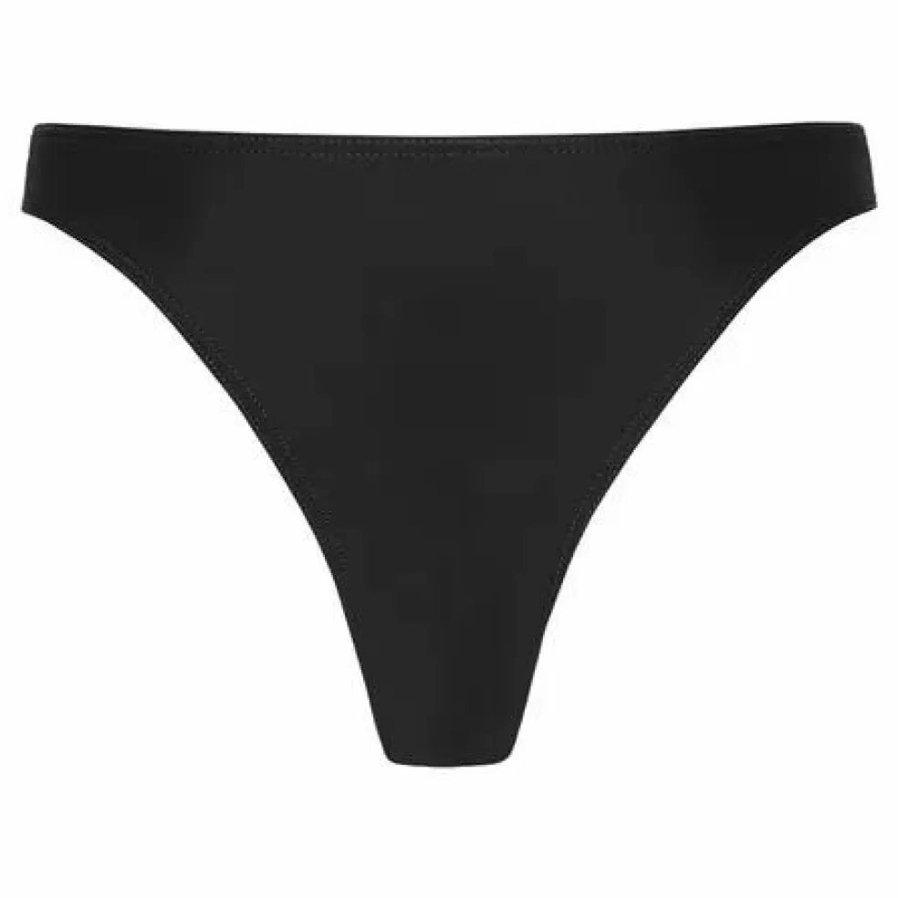 Bas de Maillot Nineties Taille Haute | Noir