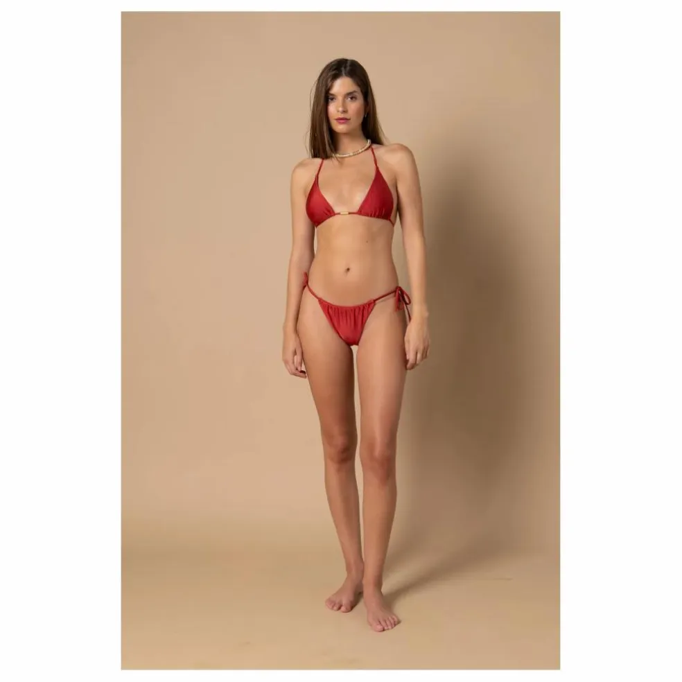 Bas de Maillot Noué Mila | Bois de rose
