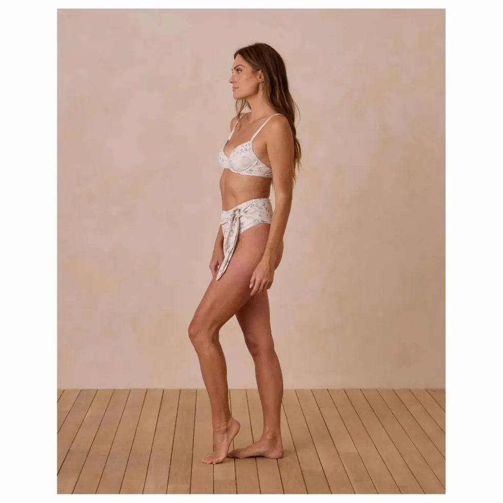 Bas de Maillot Tile Fibres Recyclées | Ecru