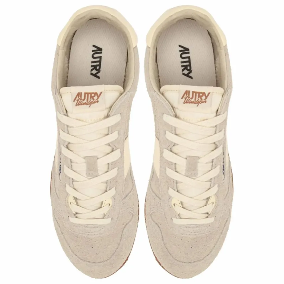 Basket Windspin Low Bicolore Suède et Cuir | Gris clair
