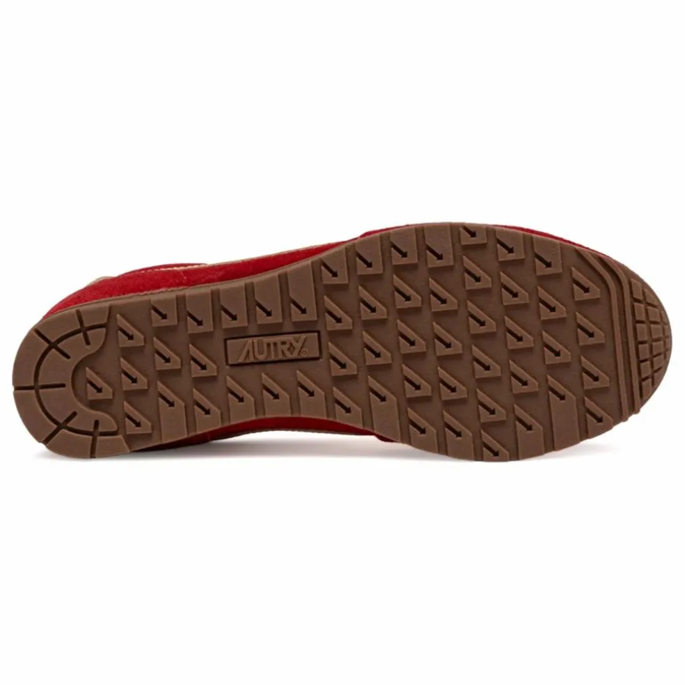 Basket Windspin Low Bicolore Suède et Cuir | Rouge