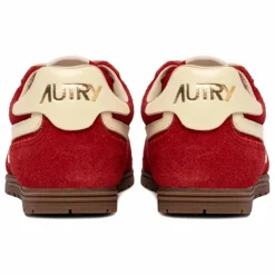 Basket Windspin Low Bicolore Suède et Cuir | Rouge