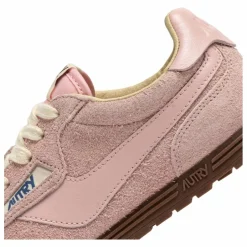 Basket Windspin Low Suède et Cuir | Rose poudré