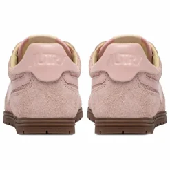 Basket Windspin Low Suède et Cuir | Rose poudré