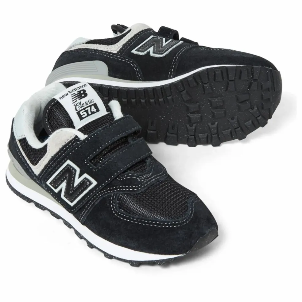 Baskets 574 Scratchs | Noir