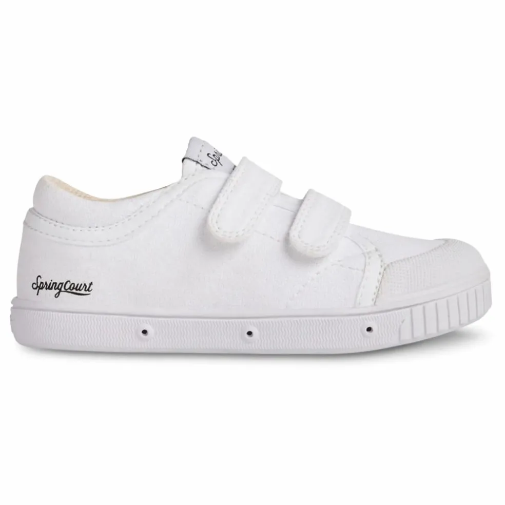 Baskets Basses Scratchs G2 Canvas | Blanc