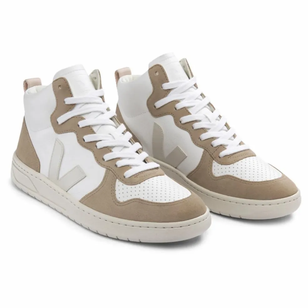 Baskets Cuir V-15 | Sable