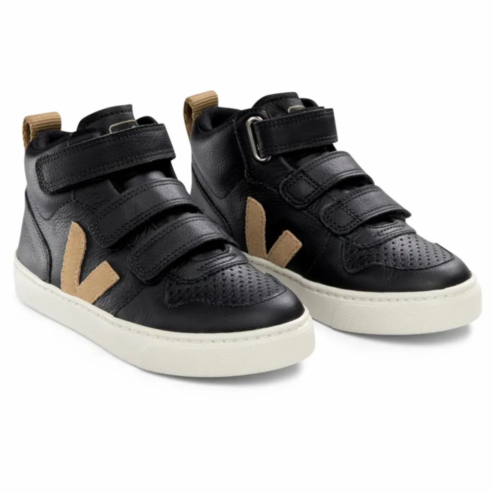 Baskets Cuir V-10 Mid | Noir