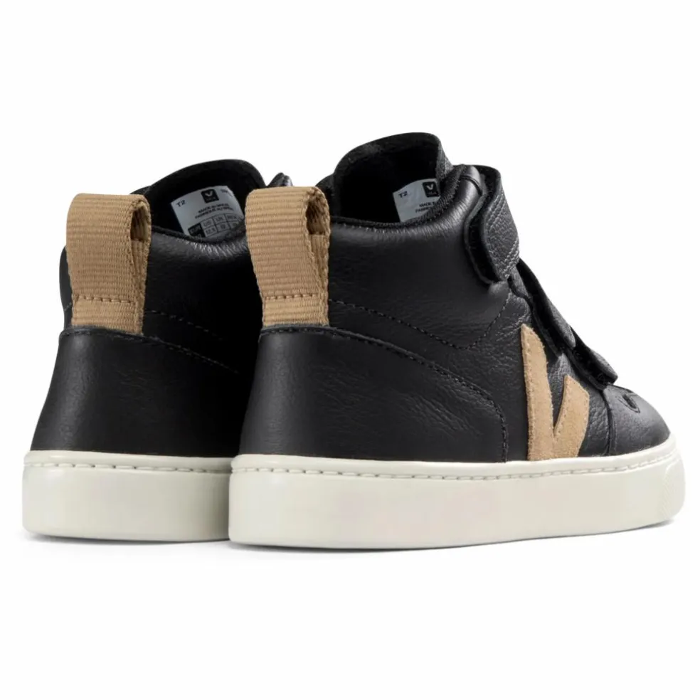 Baskets Cuir V-10 Mid | Noir