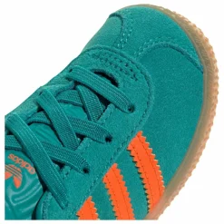 Baskets Gazelle Lacets Elastiqués | Vert