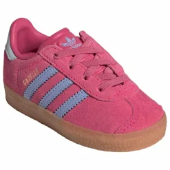 Baskets Gazelle Lacets Elastiqués | Rose