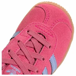 Baskets Gazelle Lacets Elastiqués | Rose