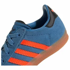 Baskets Gazelle Lacets Elastiqués | Bleu