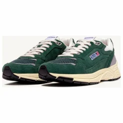 Baskets Hyperway Low Suède | Vert