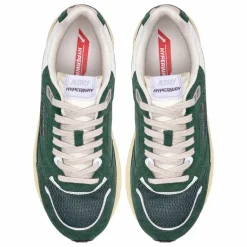 Baskets Hyperway Low Suède | Vert