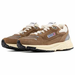 Baskets Hyperway Low Suède | Taupe