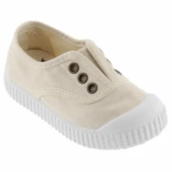 Baskets Inglesia Elastico Lon | Crème