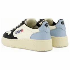 Baskets Kids Medalist Low Cuir Bicolore | Bleu