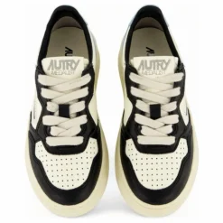 Baskets Kids Medalist Low Cuir Bicolore | Bleu