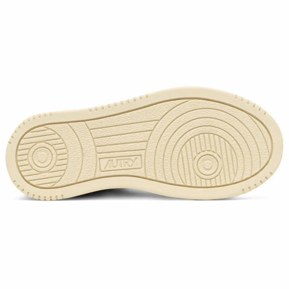 Baskets Kids Medalist Mid Cuir Bicolore | Rose