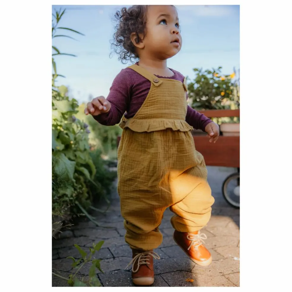 Baskets Lacets Bootie | Cognac