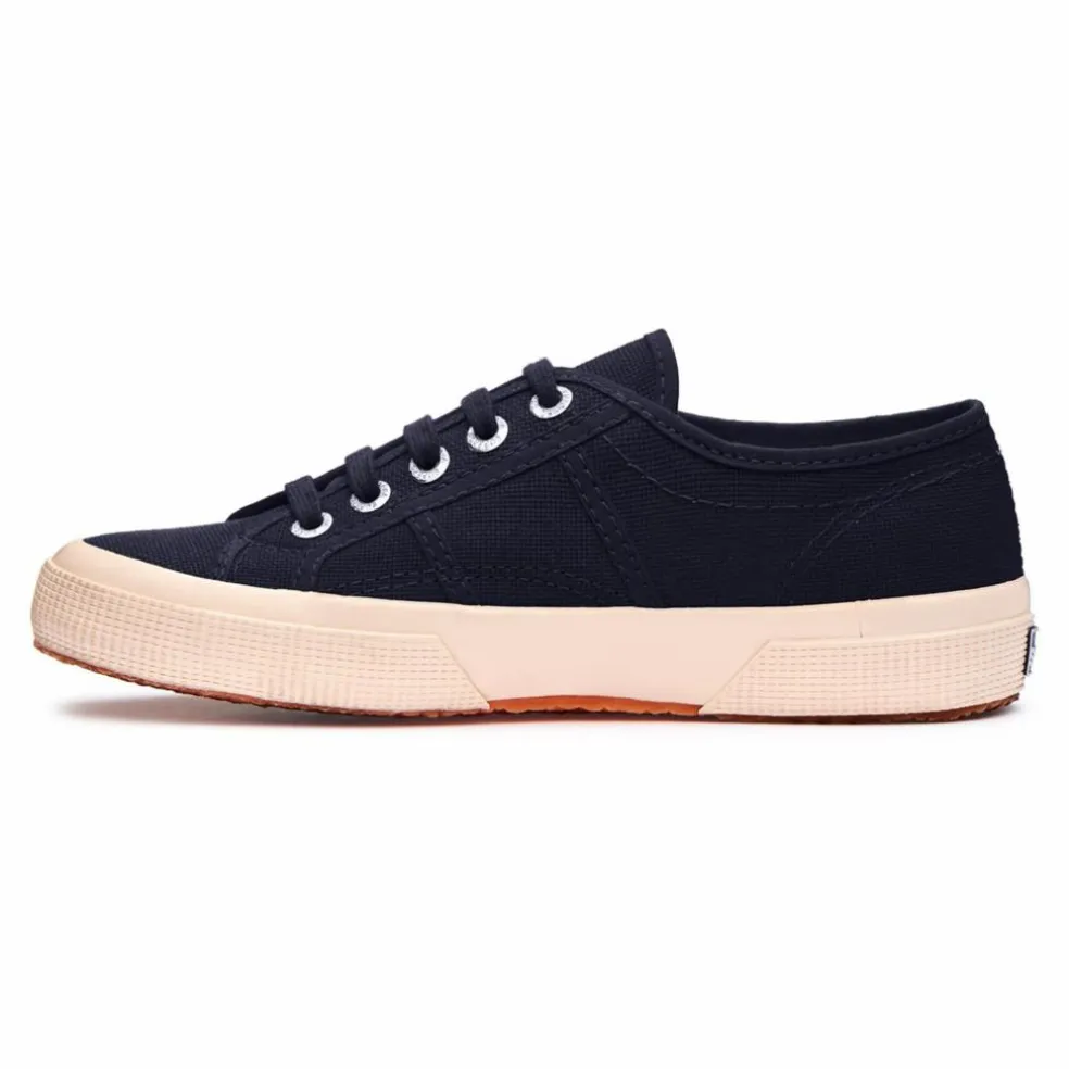 Baskets Lacets Coton | Bleu marine