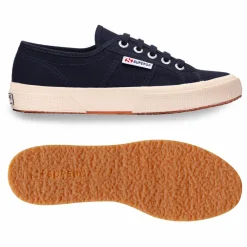 Baskets Lacets Coton | Bleu marine