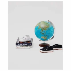 Baskets Lacets Coton Basse | Bleu marine