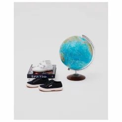 Baskets Lacets Coton Basse | Bleu marine