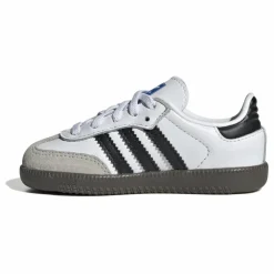 Baskets Lacets Elastiqués Samba | Blanc