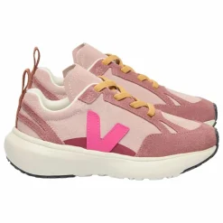 Baskets Lacets Elastiqués Canary Light Suede | Rose