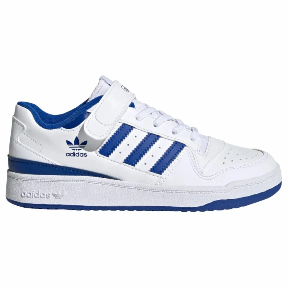 Baskets Lacets Forum Bicolores | Bleu