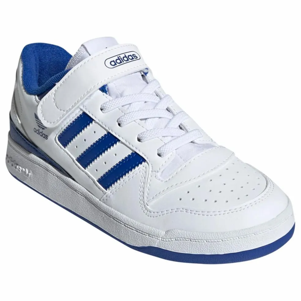 Baskets Lacets Forum Bicolores | Bleu